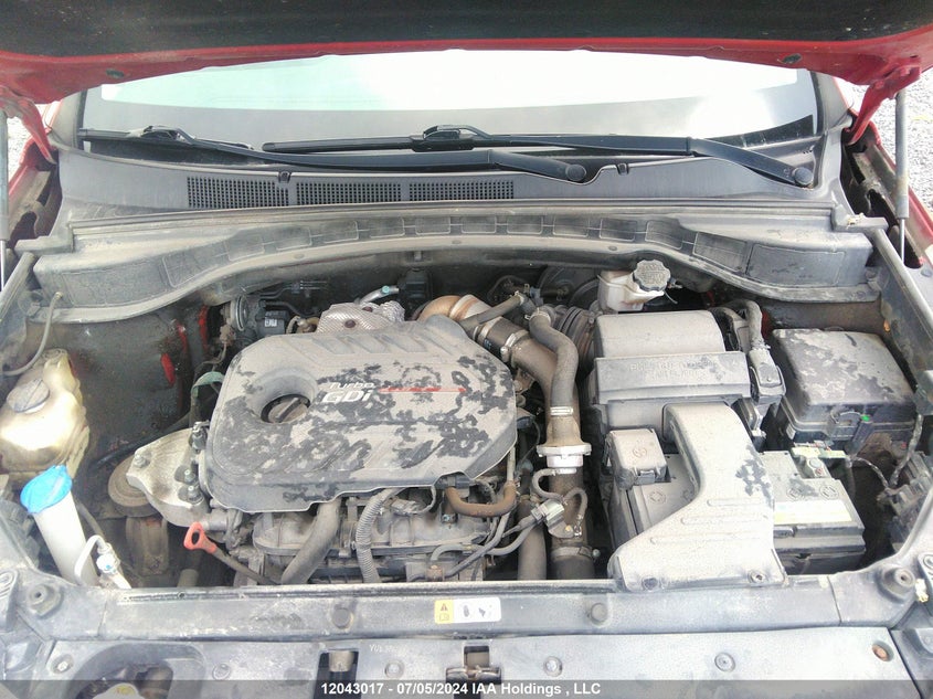 2017 Hyundai Santa Fe Sport 2.0T Ultimate VIN: 5XYZUDLA8HG401003 Lot: 12043017