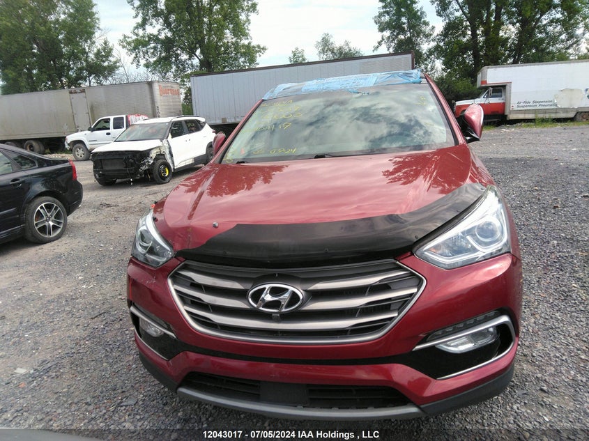 2017 Hyundai Santa Fe Sport 2.0T Ultimate VIN: 5XYZUDLA8HG401003 Lot: 12043017