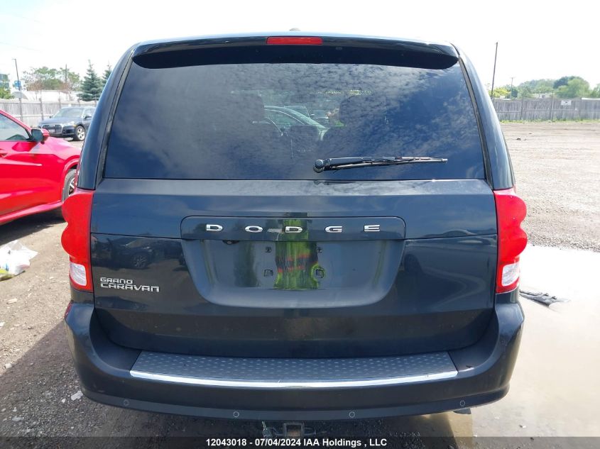 2019 Dodge Grand Caravan Sxt VIN: 2C4RDGCG6KR757460 Lot: 12043018