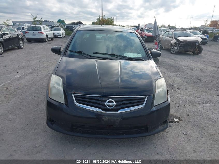 2012 Nissan Sentra VIN: 3N1AB6AP0CL763241 Lot: 12043021