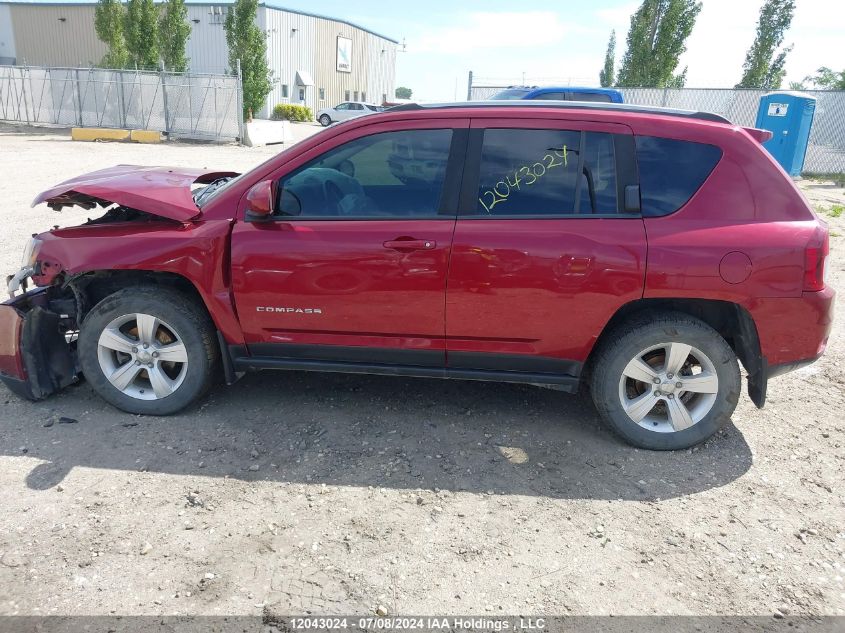 2016 Jeep Compass Sport/North VIN: 1C4NJDAB7GD579355 Lot: 12043024