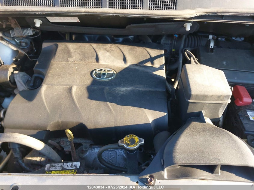 2013 Toyota Sienna V6 7 Passenger VIN: 5TDZK3DC7DS396471 Lot: 12043034