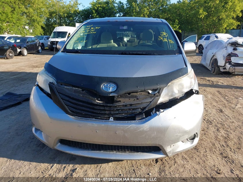 2013 Toyota Sienna V6 7 Passenger VIN: 5TDZK3DC7DS396471 Lot: 12043034