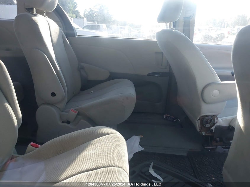 2013 Toyota Sienna V6 7 Passenger VIN: 5TDZK3DC7DS396471 Lot: 12043034