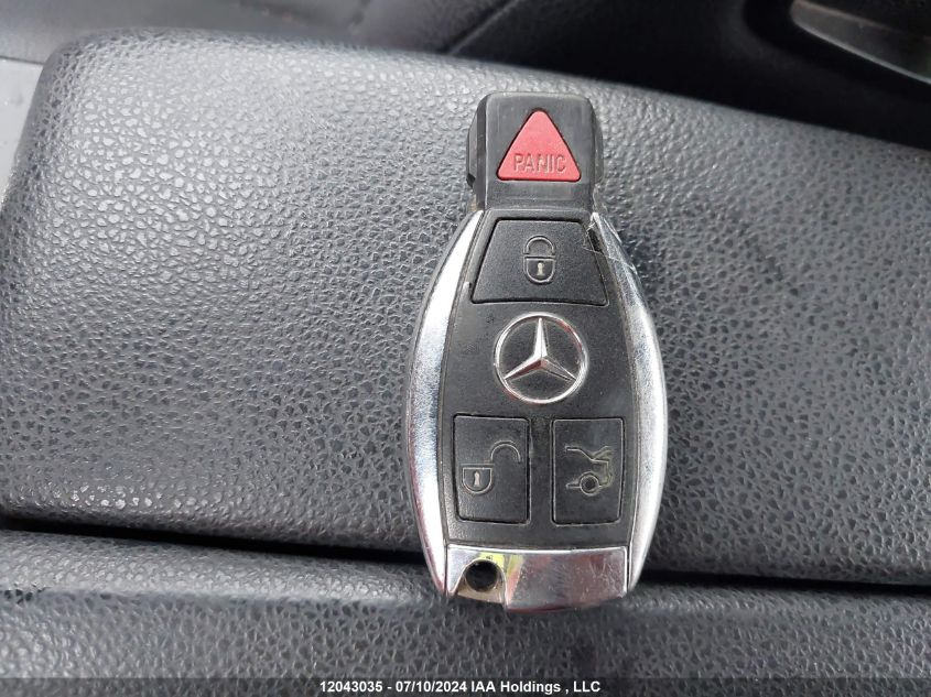 2012 Mercedes-Benz C-Class VIN: WDDGF8BB4CA610496 Lot: 12043035