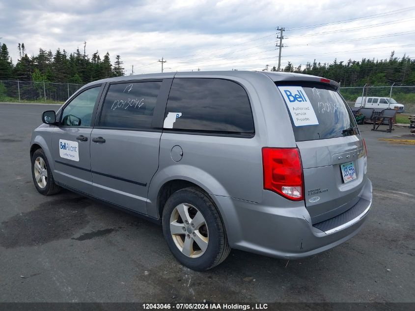 2017 Dodge Grand Caravan Se VIN: 2C4RDGBG1HR879556 Lot: 12043046