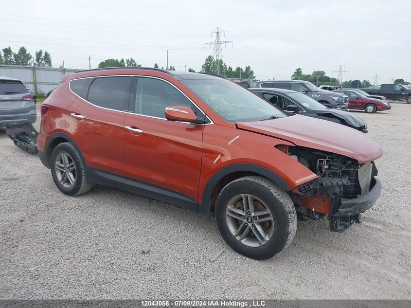 2017 Hyundai Santa Fe Sport 2.4 Luxury VIN: 5XYZUDLBXHG486483 Lot: 12043058
