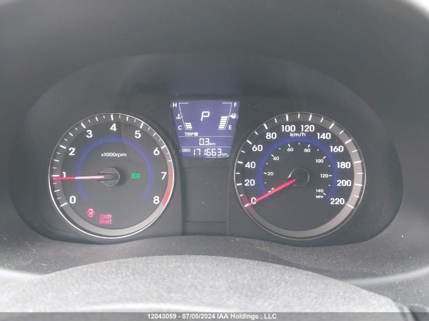 2013 Hyundai Accent VIN: KMHCU5AE6DU107251 Lot: 12043059