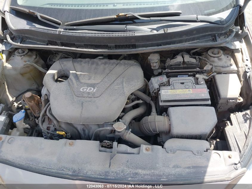 2014 Hyundai Accent Gls VIN: KMHCU4AE8EU710035 Lot: 12043063