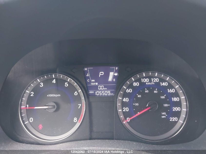 2014 Hyundai Accent Gls VIN: KMHCU4AE8EU710035 Lot: 12043063