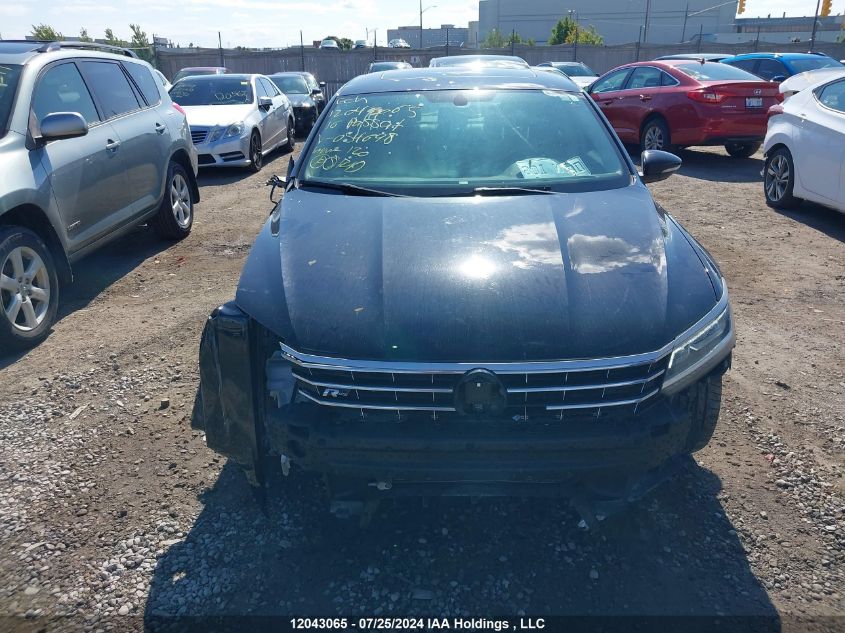 2016 Volkswagen Passat VIN: 1VWCS7A37GC054698 Lot: 12043065