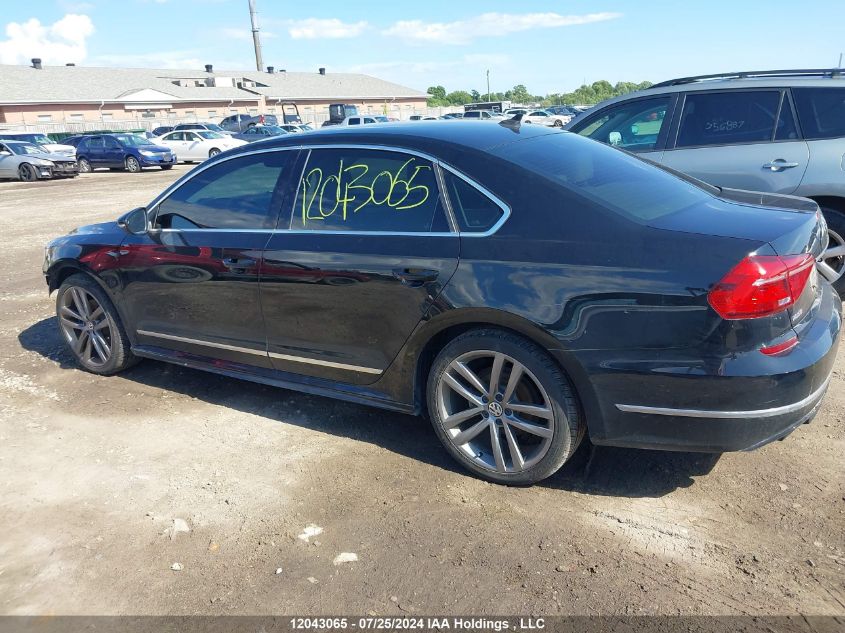 2016 Volkswagen Passat VIN: 1VWCS7A37GC054698 Lot: 12043065
