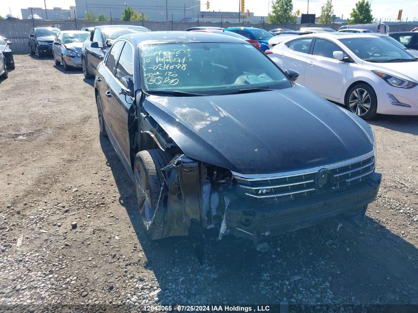 2016 Volkswagen Passat VIN: 1VWCS7A37GC054698 Lot: 12043065