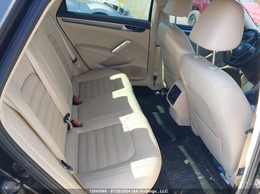 2016 Volkswagen Passat VIN: 1VWCS7A37GC054698 Lot: 12043065