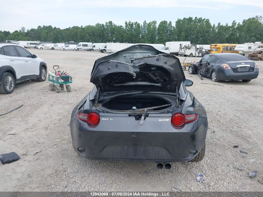 2019 Mazda Miata VIN: JM1NDAL7XK0307543 Lot: 12043069