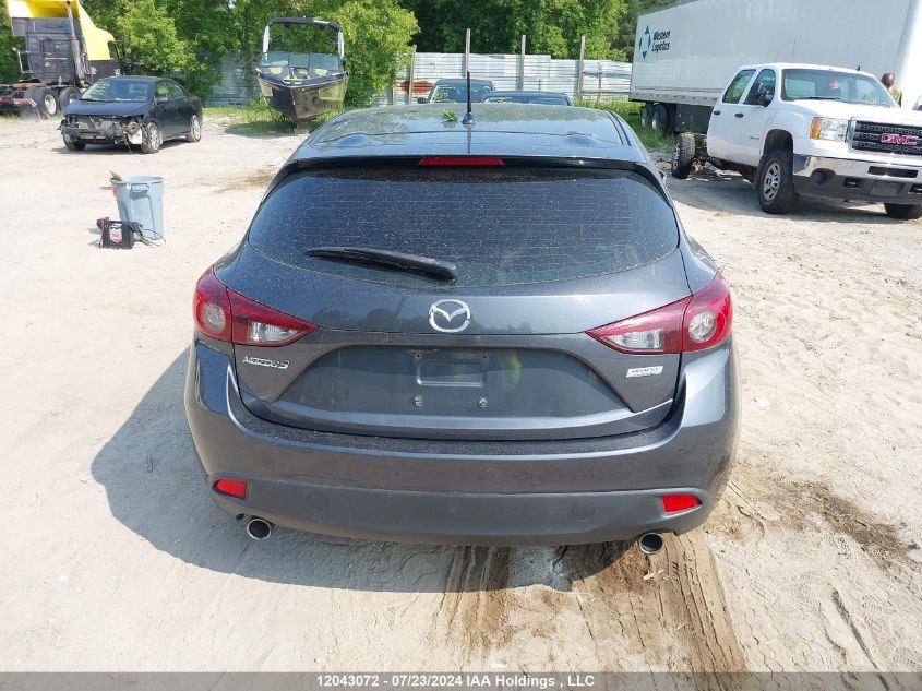 2015 Mazda 3 Touring VIN: 3MZBM1L73FM199947 Lot: 12043072