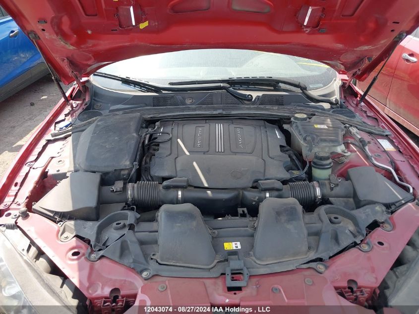 2015 Jaguar Xf VIN: SAJXA0KZXFMU80266 Lot: 12043074