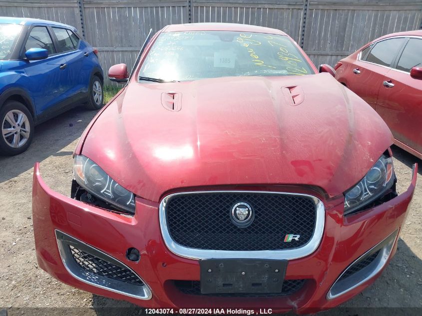 2015 Jaguar Xf VIN: SAJXA0KZXFMU80266 Lot: 12043074