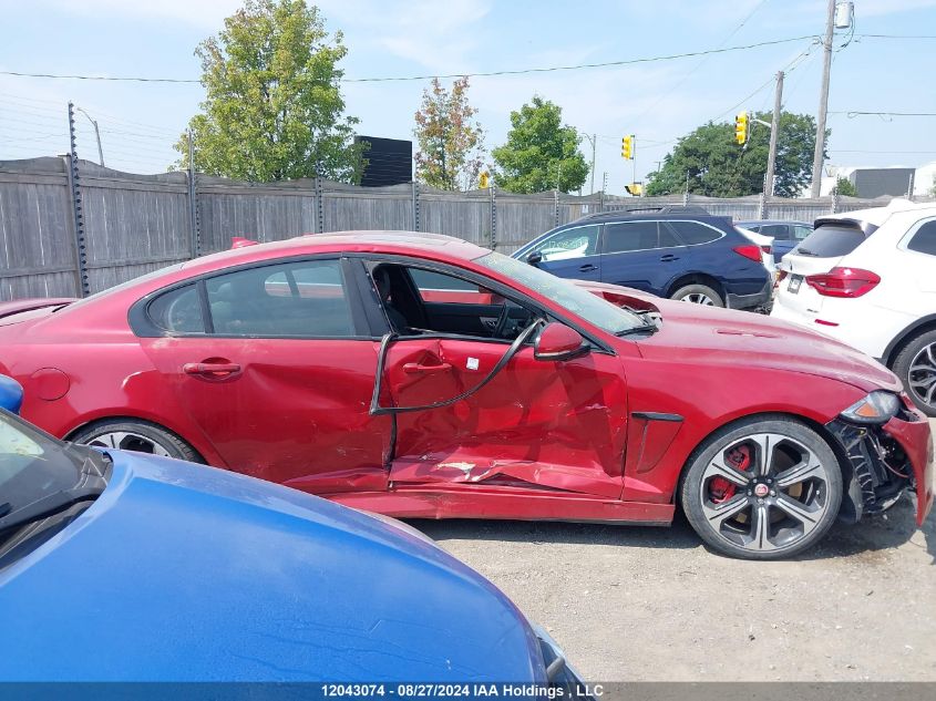 2015 Jaguar Xf VIN: SAJXA0KZXFMU80266 Lot: 12043074