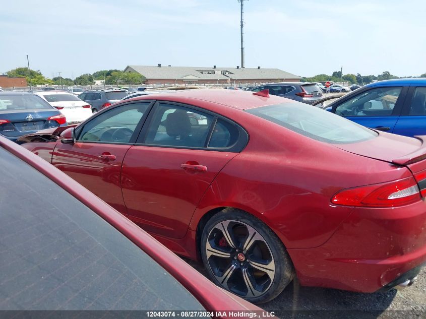 2015 Jaguar Xf VIN: SAJXA0KZXFMU80266 Lot: 12043074