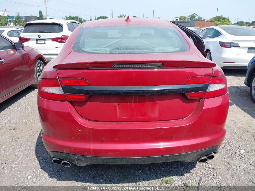 2015 Jaguar Xf VIN: SAJXA0KZXFMU80266 Lot: 12043074