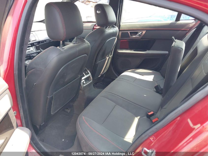 2015 Jaguar Xf VIN: SAJXA0KZXFMU80266 Lot: 12043074