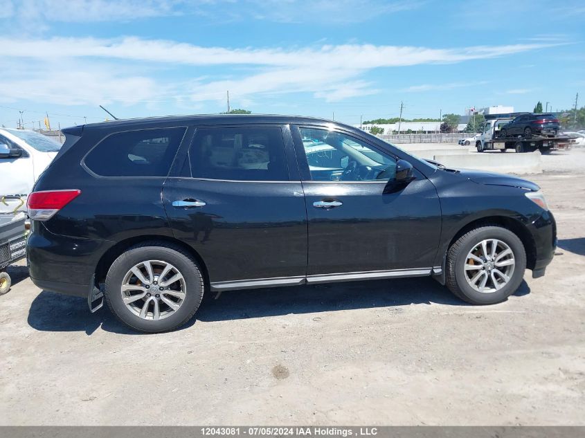 2014 Nissan Pathfinder S/Sv/Sl/Platinum VIN: 5N1AR2MM9EC626781 Lot: 12043081