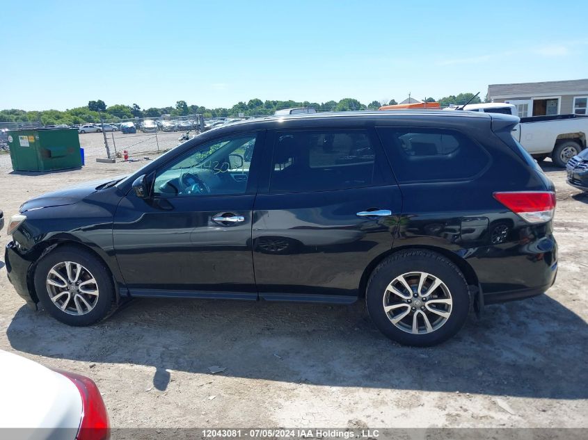 2014 Nissan Pathfinder S/Sv/Sl/Platinum VIN: 5N1AR2MM9EC626781 Lot: 12043081