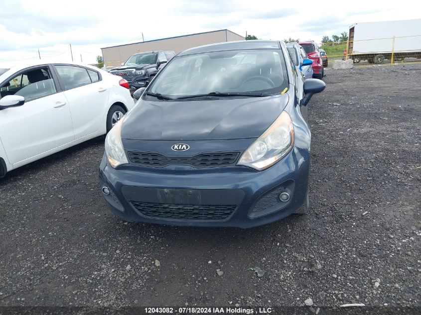 2013 Kia Rio VIN: KNADM5A30D6870505 Lot: 12043082