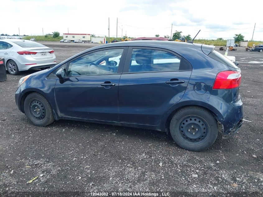 2013 Kia Rio VIN: KNADM5A30D6870505 Lot: 12043082