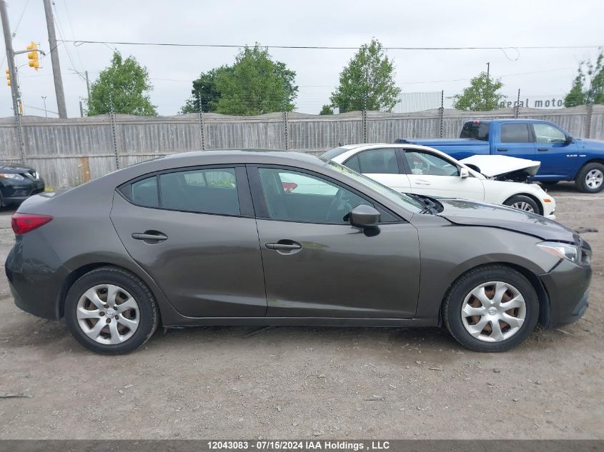 2016 Mazda Mazda3 VIN: 3MZBM1U73GM240271 Lot: 12043083