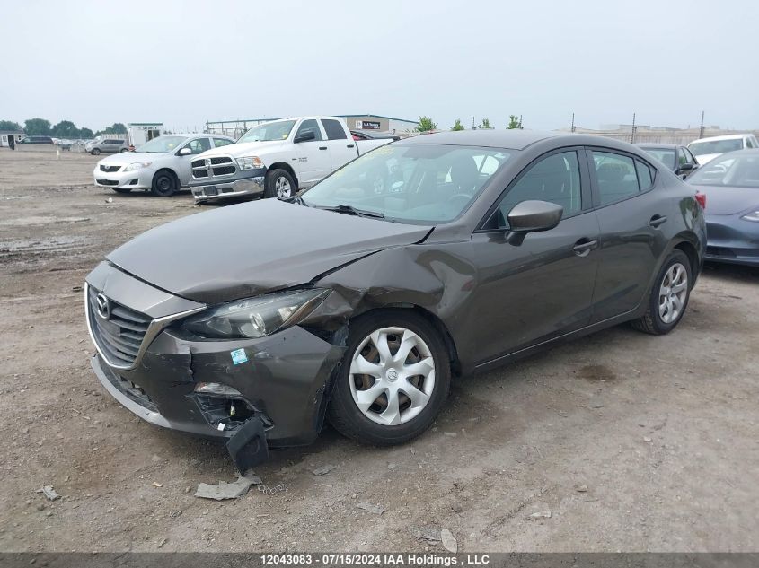 2016 Mazda Mazda3 VIN: 3MZBM1U73GM240271 Lot: 12043083