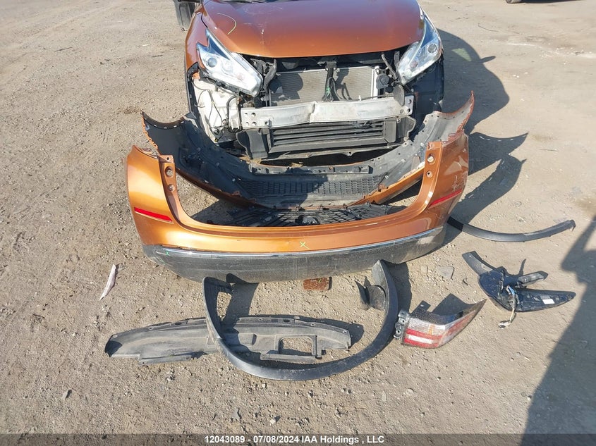 2015 Nissan Murano VIN: 5N1AZ2MH2FN277391 Lot: 12043089