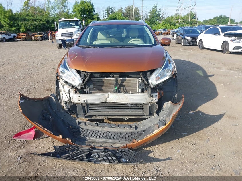 2015 Nissan Murano VIN: 5N1AZ2MH2FN277391 Lot: 12043089