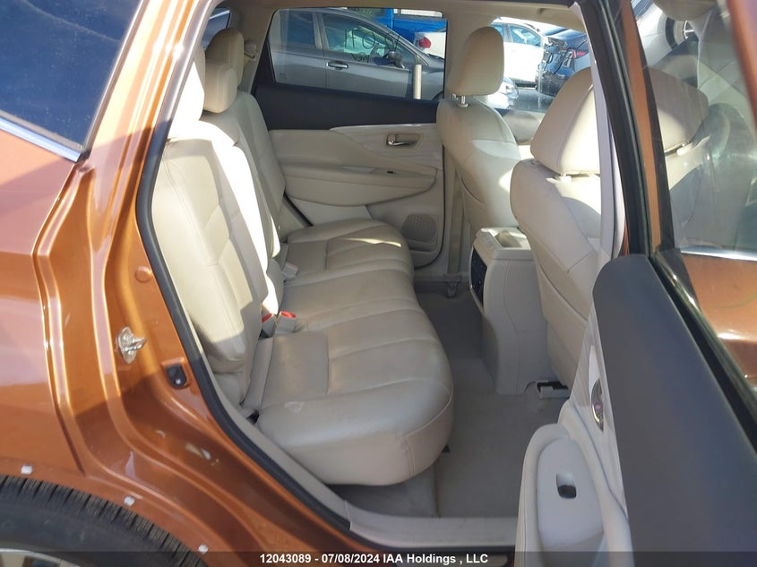 2015 Nissan Murano VIN: 5N1AZ2MH2FN277391 Lot: 12043089