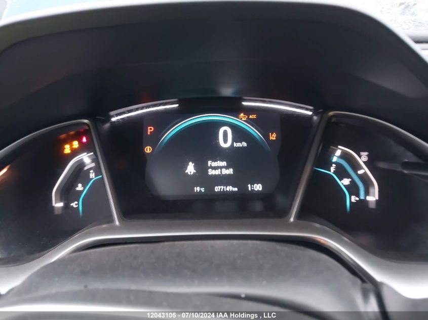 2019 Honda Civic Sedan VIN: 2HGFC1F9XKH103049 Lot: 12043105