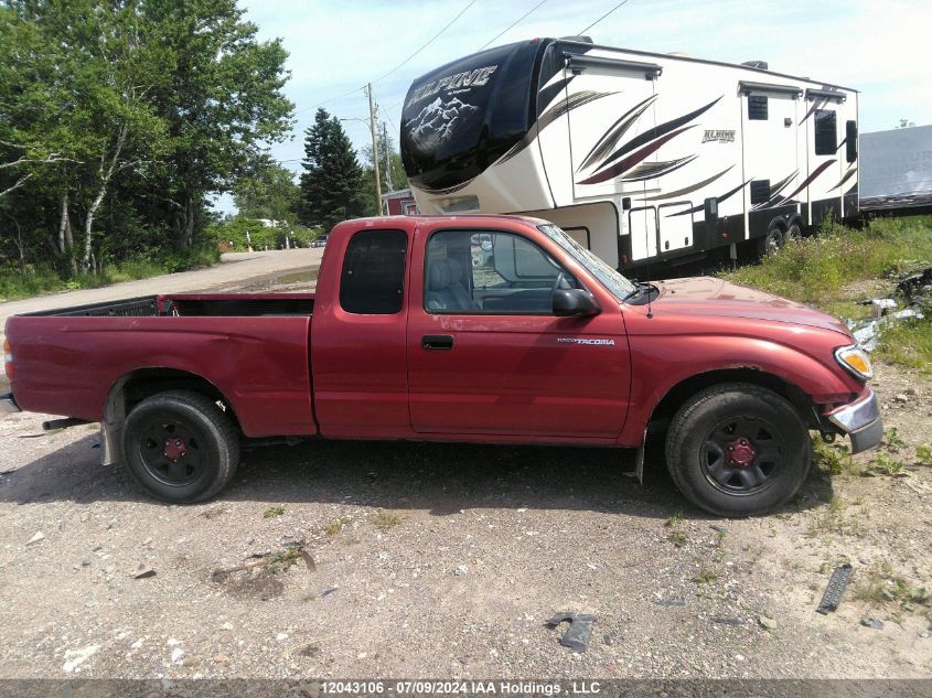 2002 Toyota Tacoma Xtracab VIN: 5TEVL52N82Z066687 Lot: 12043106