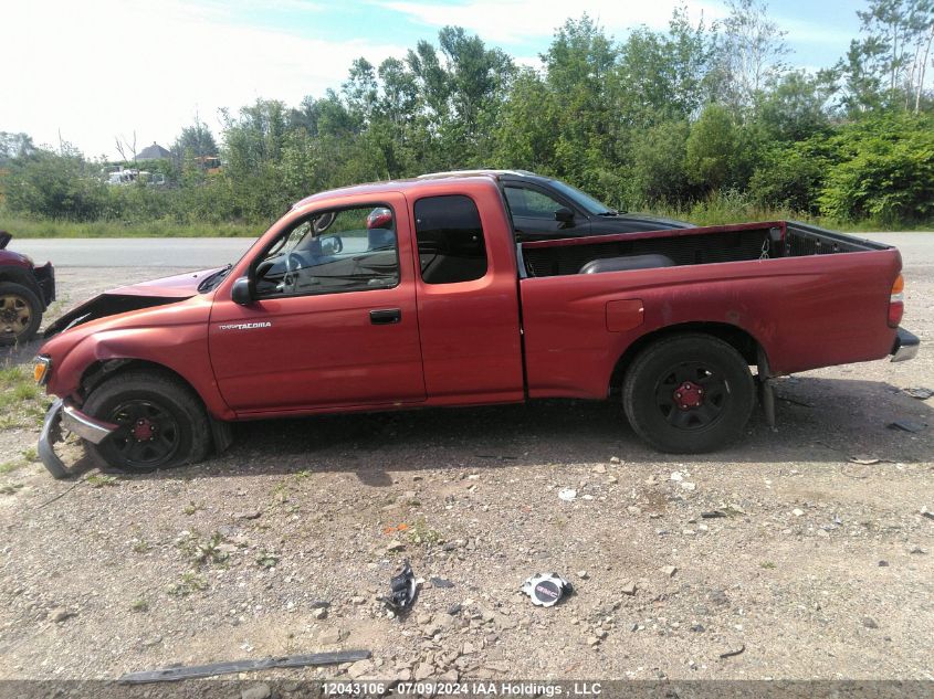 2002 Toyota Tacoma Xtracab VIN: 5TEVL52N82Z066687 Lot: 12043106