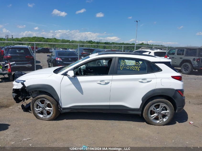 2023 Hyundai Kona Sel VIN: KM8K6CAB2PU047246 Lot: 12043107