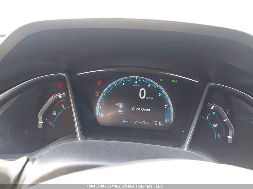 2018 Honda Civic Sedan VIN: 2HGFC1F96JH103676 Lot: 12043108