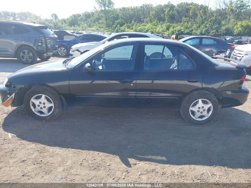 2001 Chevrolet Cavalier VIN: 1G1JC524X17381415 Lot: 12043109