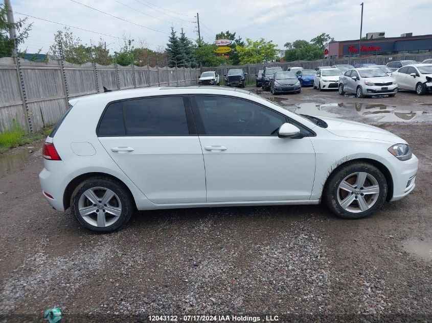 2018 Volkswagen Golf VIN: 3VWB17AUXJM282207 Lot: 12043122