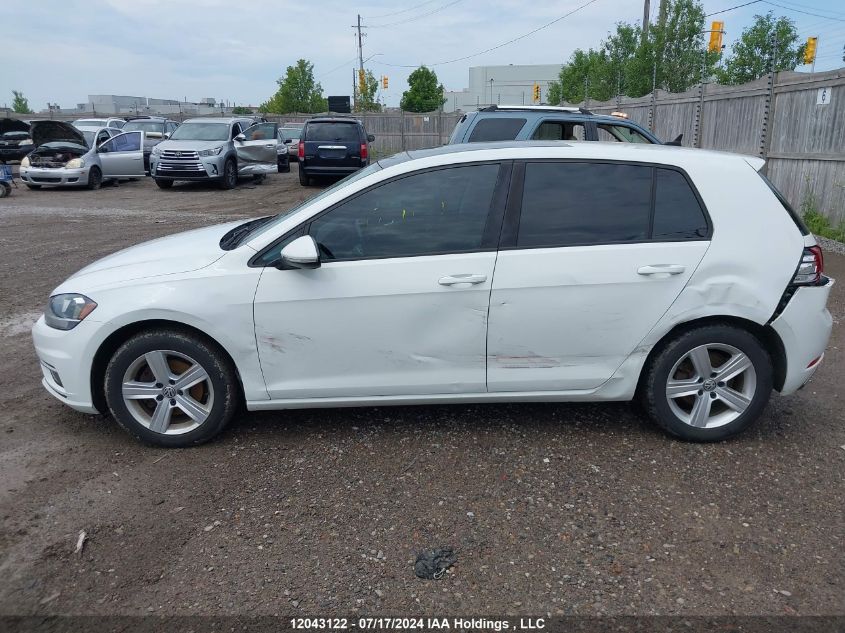 2018 Volkswagen Golf VIN: 3VWB17AUXJM282207 Lot: 12043122