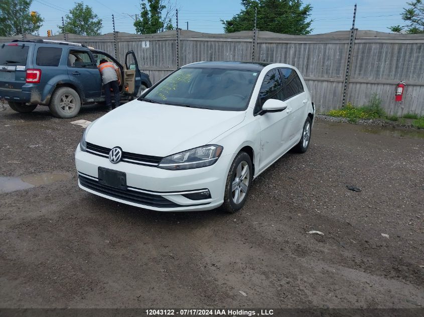 3VWB17AUXJM282207 2018 Volkswagen Golf