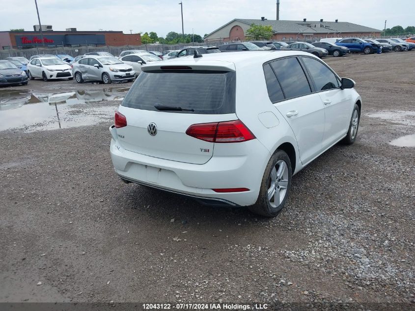 2018 Volkswagen Golf VIN: 3VWB17AUXJM282207 Lot: 12043122