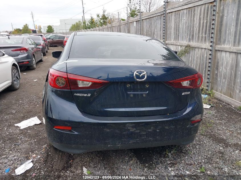 2016 Mazda Mazda3 VIN: 3MZBM1V78GM312810 Lot: 12043123