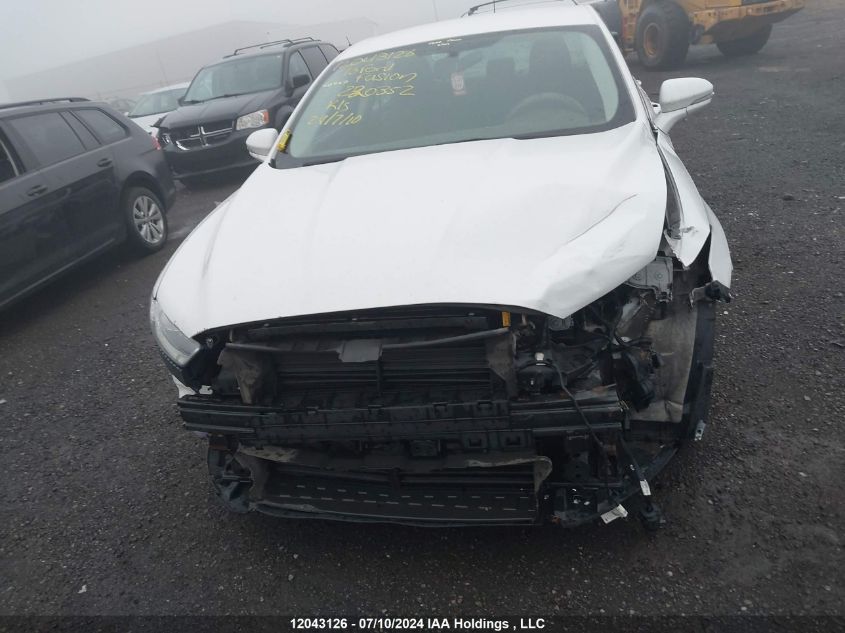 2016 Ford Fusion Se VIN: 3FA6P0H71GR220352 Lot: 12043126