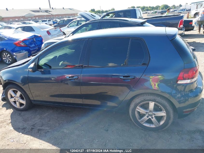 2013 Volkswagen Golf VIN: WVWDA7AJ5DW008645 Lot: 12043127