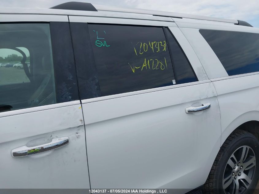 2022 Ford Expedition Max Limited VIN: 1FMJK2AT3NEA12281 Lot: 12043137