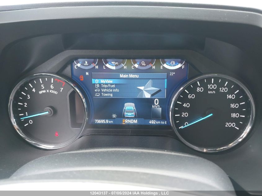 2022 Ford Expedition Max Limited VIN: 1FMJK2AT3NEA12281 Lot: 12043137